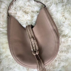 Altuzurra dusty rose hobo bag